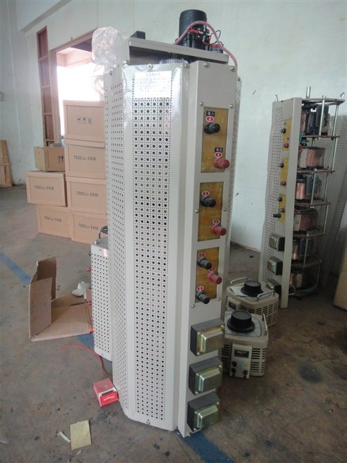 三相調(diào)壓器TSGC2J-90 容量：90kVA 輸入：50Hz/380V 輸出：0～430V/120.8A